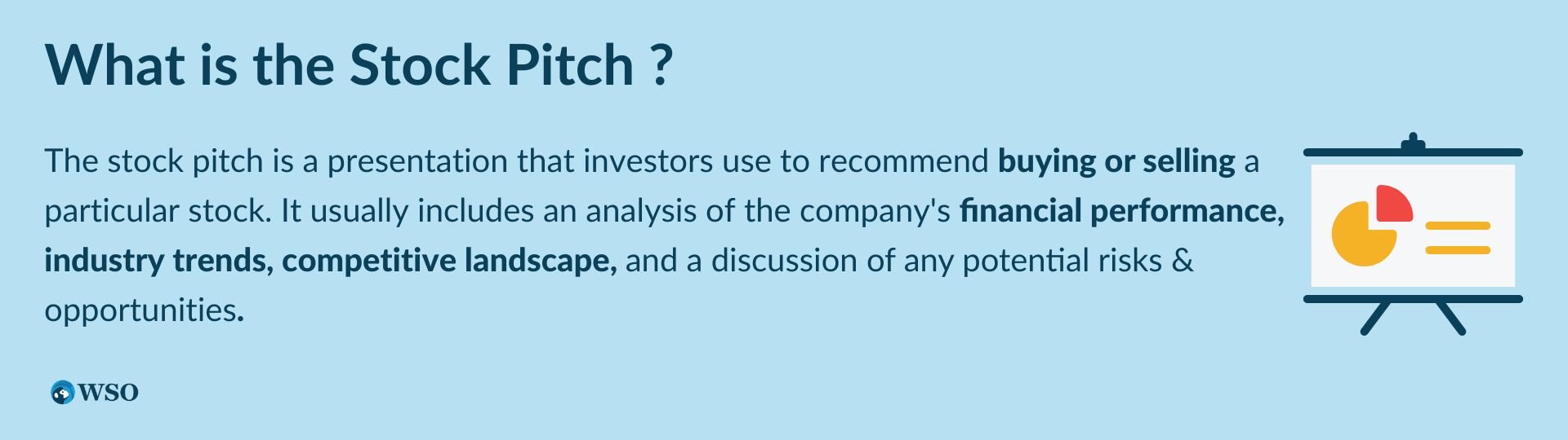 What is the Stock Pitch ?